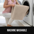5x7, GORILLA GRIP Slip Resistant Soft Washable Stain Resistant Area Rug, Plush Thick Carpet for Bedroom Living Room, No