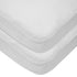 TL Care 2 Pack Waterproof Fitted Crib Mattress Protector 52" x 28" - Quilted,