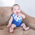 Set 4 Pickle & Olive Bandana Teething Bibs with Attached Teether - Of - Nautical
