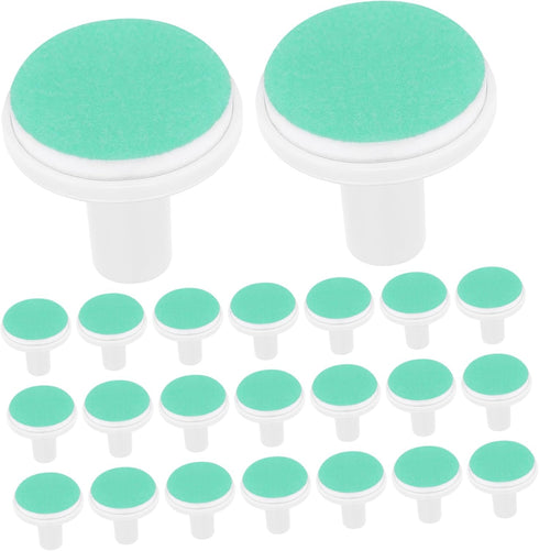 FRCOLOR Pcs Nail Polisher Replacement Head Nail Sandpaper Pads Grinding Head Nail