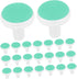 FRCOLOR Pcs Nail Polisher Replacement Head Nail Sandpaper Pads Grinding Head Nail