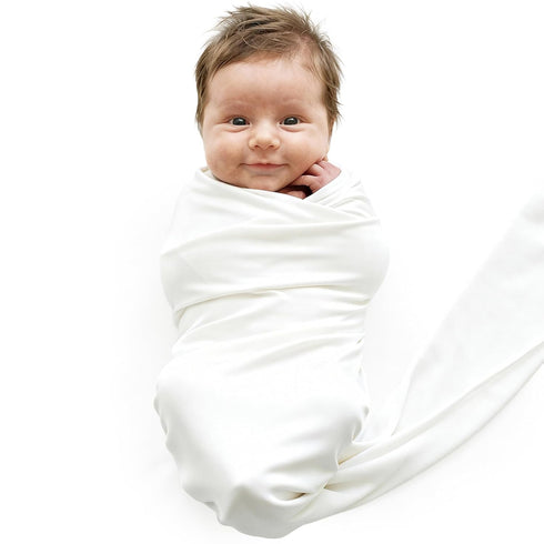 Caden Lane Baby Swaddle & Receiving Blanket, Soft, Breathable & Temperature-Regulating Bamboo