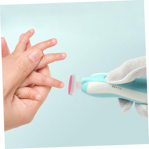 Set Trimmer WOONEKY of Baby Nail Files Electric Nail Filer Pads for Newborns Toddlers Baby Electric Nail Accessories