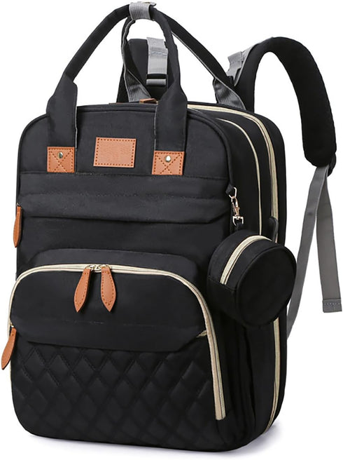 BosiBozi Baby Diaper Bag Backpack, Waterproof & Multi-Functional Baby Bag for Moms