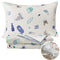 Joyreap 4 Piece Cotton Toddler Bedding Set for Kids Boys n Girls, Ocean