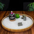 Set 15 of Zen Sand Garden for Desk, DIY Zen Garden Tabletop Rock Figure Lotus Plant Rake Tools Meditation Zen Home