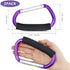 JIALEEY Strong Large Durable Buggy Carabiner Stroller Hooks, Mummy Clip for Pram, Pushchair, Grocery Holder, 2 Pack