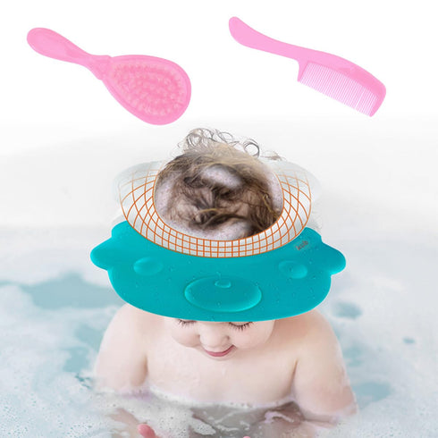 Set 4.72X1.77X0.98 Inches Healifty Baby Comb and Brush with Gentle Massage Comb for Infant Scalp Care Soft and Safe