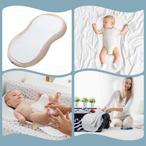 4-Pack (15"x26.5") Thicker Waterproof Changing Pad Liners - Ultra Soft & Absorbent for Baby, Fits Keekaroo Peanut