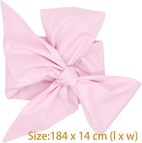 BFLCTTBD 14cm/5.51inch Newborn Swaddle Sash Maternity Bow Sash Baby Swaddle Wrap Sash Infant Bowknot Blanket Newborn