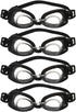 Toyvian 4Pcs Miniature Swimming Goggles Dollhouse Swim Goggle Accessories for Kids