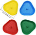 Yuanhe Playing Card Game Holder - Triangle Shaped Hands-Free Poker Holder Tray, 4 Colors, Set of 4