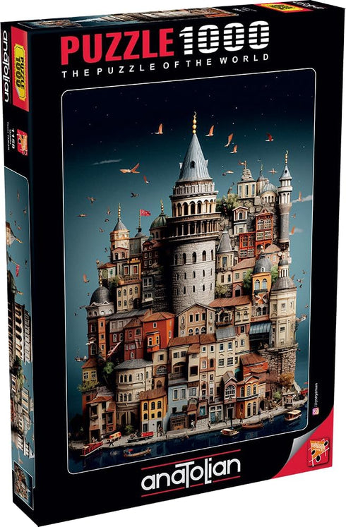 Anatolian Puzzle Galata, 1000 Piece Puzzle, Model 1158