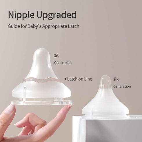 Pigeon PP Nursing Bottle Wide Neck, 5.4 Oz (Pack of 4), Natural Feel, Easy to Clean, Includes 4pcs SS Nipples (0m+)