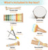 1 2 3 4 Set 1-2 2-3 3-4, Toys for Year Old Boys Girls, Musical Instruments for Toddler Age Baby Montessori Toy Gifts