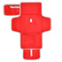 VEKELEE Red Portable Diaper Changing Pad for Baby, Waterproof & Foldable Changing Mat,