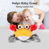 Tummy Crawling Crab Baby Toy Gifts: Time Toys Walking Dancing Cute Essentials Electric Induction Sensory Stuff Moving