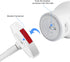 Clip Mount for Eufy Baby Monitor Camera - Flexible Gooseneck Holder for Crib without Tools or Wall Damage