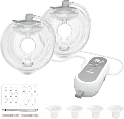 Wearable Breast Pump ABP-1308 | SPA-Level Comfort 3 Modes & 9 Levels