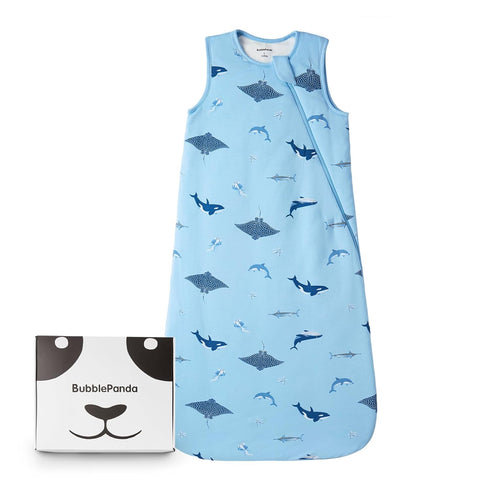 BubblePanda Rayon Made from Bamboo Sleep Sack 0-6 Months 0.5 Tog Soft