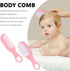 Set, 1 Set Healifty Newborn Baby Comb Baby Hair Brush and Comb Newborn Infant Massage Hair Brush Comb Kit for Toddler