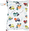 Hztyyier Boys Wet Bag, Reusable Diaper Carryall with Zipper for Travel, Beach Swimsuits