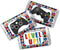 Game On! Video Gamer Birthday Party Mini Chocolate Candy Bar Sticker Wrappers - 45 Labels by AmandaCreation