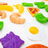 115-Piece Set, 3+ KidKraft Deluxe Tasty Treats Pretend Play Food Plastic Grocery and Pantry Items, Gift for Ages