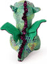 Beanie Baby Cinder Green Dinosaur Plush, 6 Inches