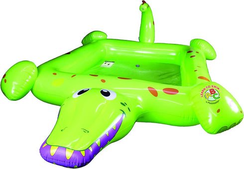 Inflatable Crocodile Spray Pool for Toddlers, Kiddie Swimming & Wading Pool by Poolmaster