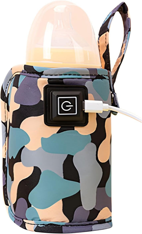 SHINLHUA USB Warmed Infant Bottle Nonconductor with Plan Modifiable Shoulder Strap for Travel