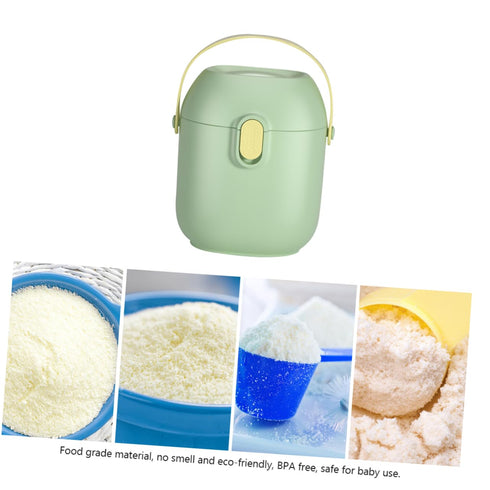 Large Capacity Milk Powder Storage Box - Sealed Travel Formula Container