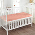 Epic Cotton Fitted Crib Sheet, Solid Color, 100% Egyptian Cotton Crib Sheet for Standard