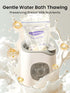 Grownsy Bottle Warmer, Baby Bottle Warmer Fast for Breastmilk & Formula, Accurate Temperature Control, Milk Warmer
