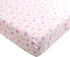 Generic -3 Pack- 28x52 Inches, Floral Butterfly Crib Fitted Sheet for Girls Pink,Floral Baby Sheets for Standard Crib