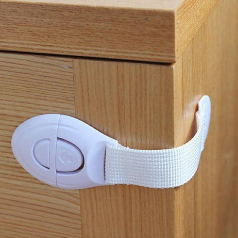 Child Proof Cabinet Locks (10 Pack) - Baby Proofing for Oven, Refrigerator, Cabinets, Drawers, Door, Toilet Lock