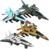 ArtCreativity United States Air Force Diecast Fighter Jet Toy Set of 4, Pullback Mechanism Metal Plane Toys for Boys