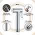 XKHLQLPEF Handheld Bidet Sprayer for Toilet, Baby Cloth Diaper Sprayer Brass Round Toilet Sprayer High Pressure