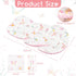 Infant Car Seat Insert for Newborn Girls Boys, Reversible Baby Carseat Head Support with Strap Pads, Soft Baby Car Seat