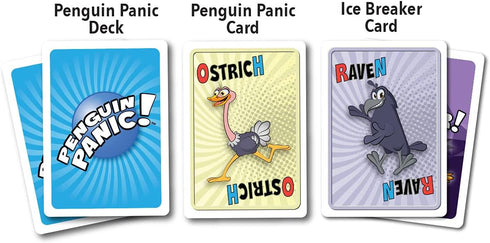 Penguin Panic - Hilarious Tongue Twisted Game for Fun People, Laughing at Crazy Things Your Friends Say - Night in a Box