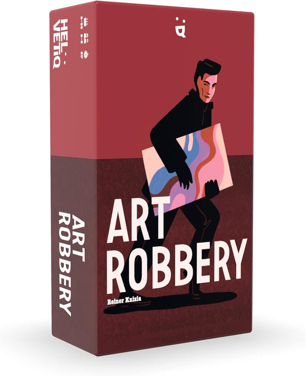 Art Robbery Card Game - Strategic Heists and Cunning Thieves Family Game for Kids and Adults