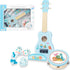 Kids Guitar for Girls, Wooden Musical Instruments Toys with Ukulele, Tambourine, Maracas, Harmonica, Mini Band Sets for