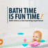100% Foam Bath Toys - Non-Toxic Floating Puzzles Animals - Early Learning Bathtub Toy - Fun Educational Geometric