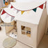 Kids Tent Indoor Playhouse, Kids Play Tent Large Kid Playhouse Toys Toddler Tent Play House with Pennant Banners, Kid
