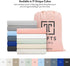 Tafts Crib Sheets, 100% Viscose Bamboo Fitted, 8 Inch Deep Pocket, Standard Crib & Toddler Mattress, Cooling Soft (28 x