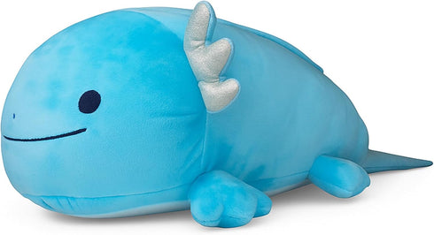 (24 inch) Pineapple Axolotl Plush Toy, Giant Soft Axolotl Stuffed Animal Pillow, Kawaii Plushies, Cute Squishy Plushie