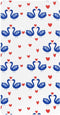 miaozhen Cotton Baby Crib Sheets for Boys Girls Ultra Soft Cartoon Animal Swan