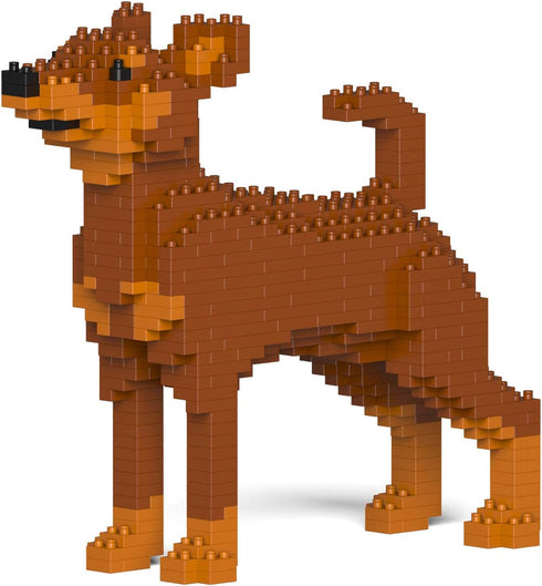 JEKCA Miniature Pinscher 01S-M02 | Plastic Building Blocks | Age 14+
