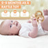 0-6 6-12 Socub Baby Teething Toys for Months- BPA-Free Food-Grade Silicone & Natural Beech Wood Teether Ring