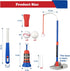 Set 3-8 VROGTIK Adjustable T-Ball for Kids | Outdoor Baseball Toy with Bat, Ball & Tee | Sports Gift for Toddlers